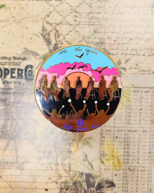 BTS Life Goes On Spinning Pin