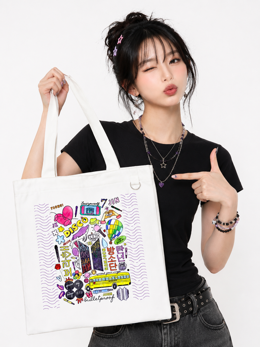 BTS Eras Tote Bag