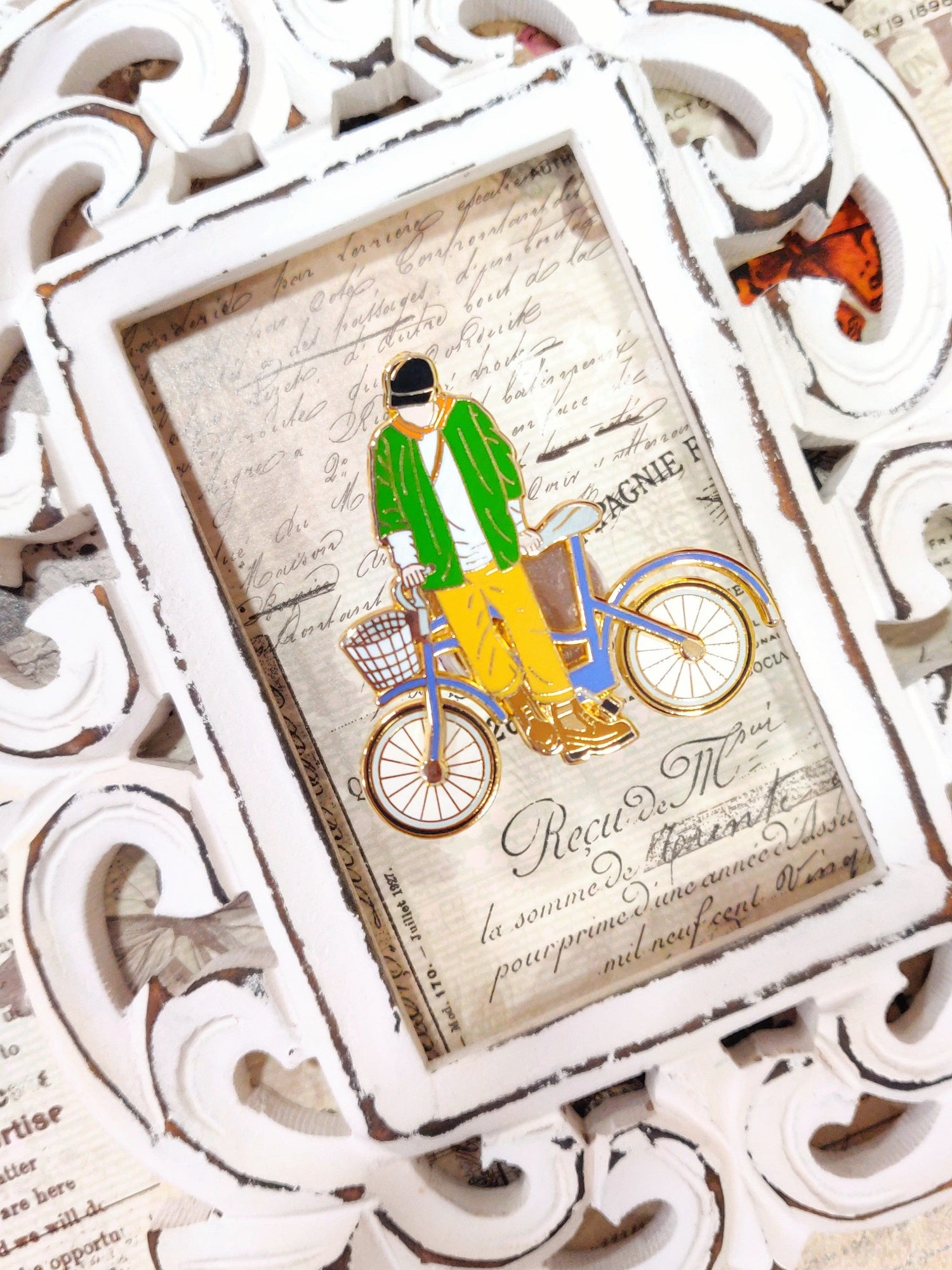 Namjoon Bicycle Spinning Pin