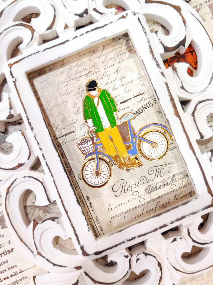 Namjoon Bicycle Spinning Pin