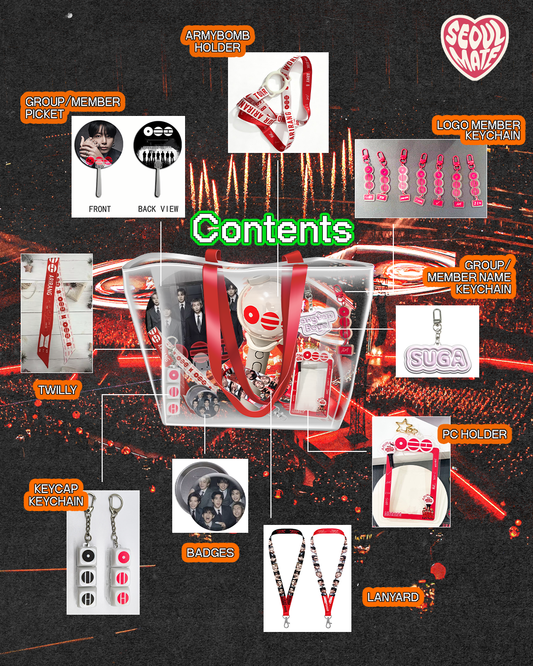 BTS Arirang Tour Concert Essential Items