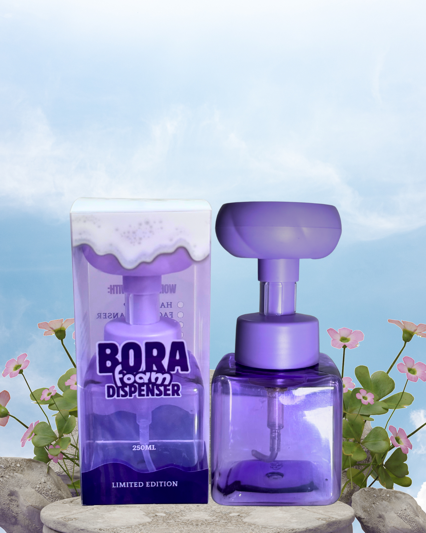 BTS LOGO BORA FOAM DISPENSER