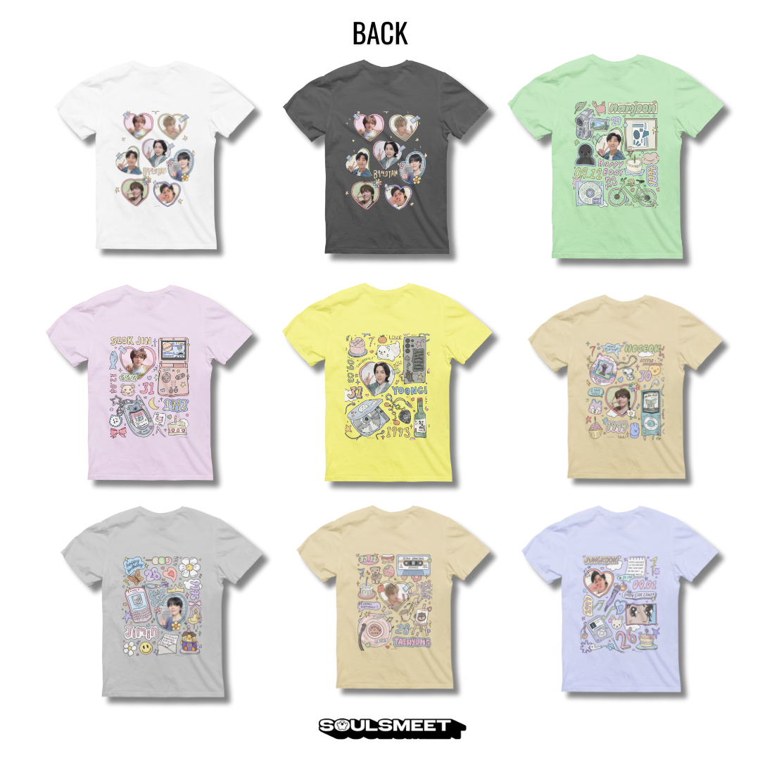 BTS Bias ALL /OT7 Members T-shirt
