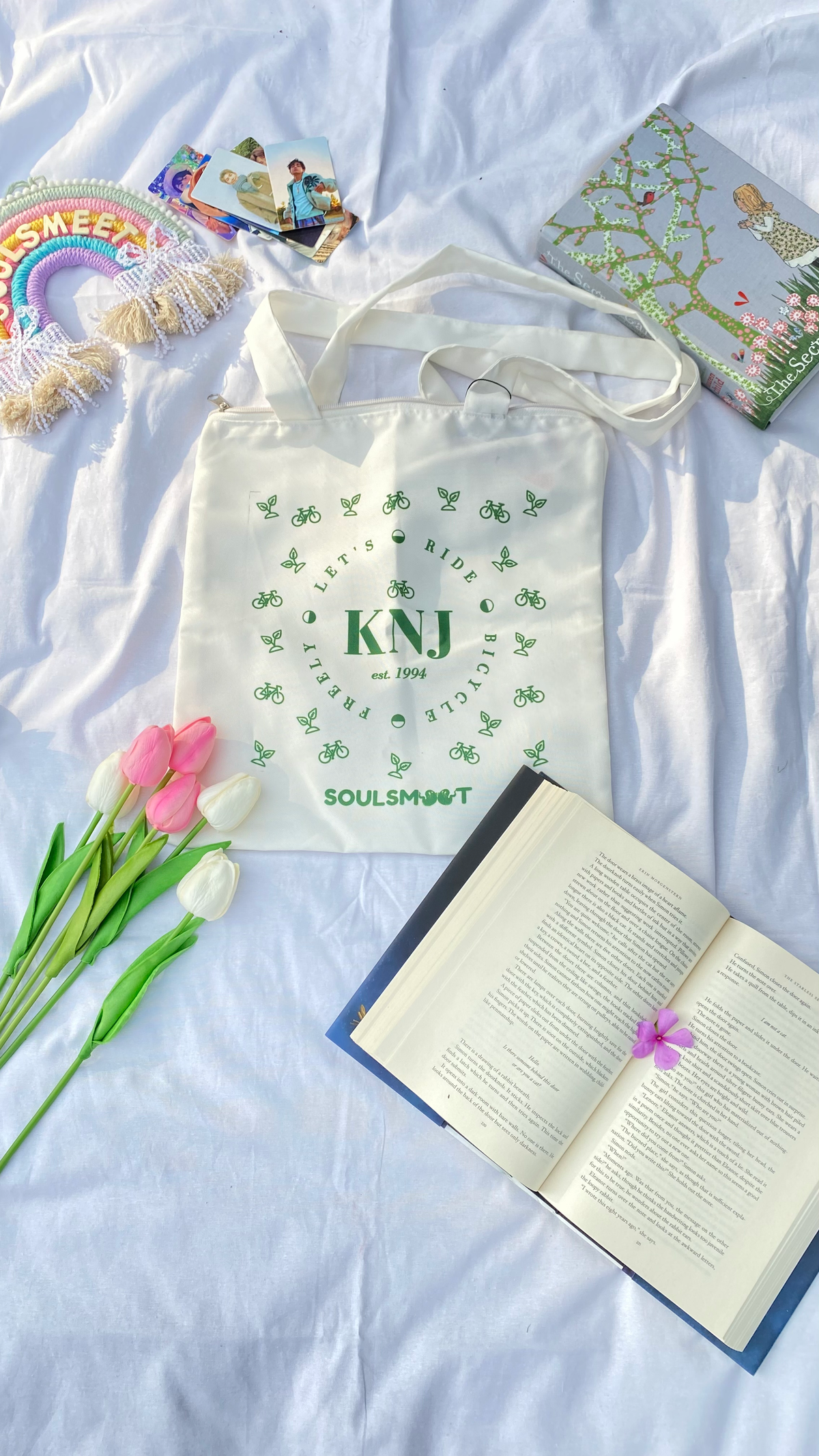 BTS Namjoon Bicycle Tote Bag