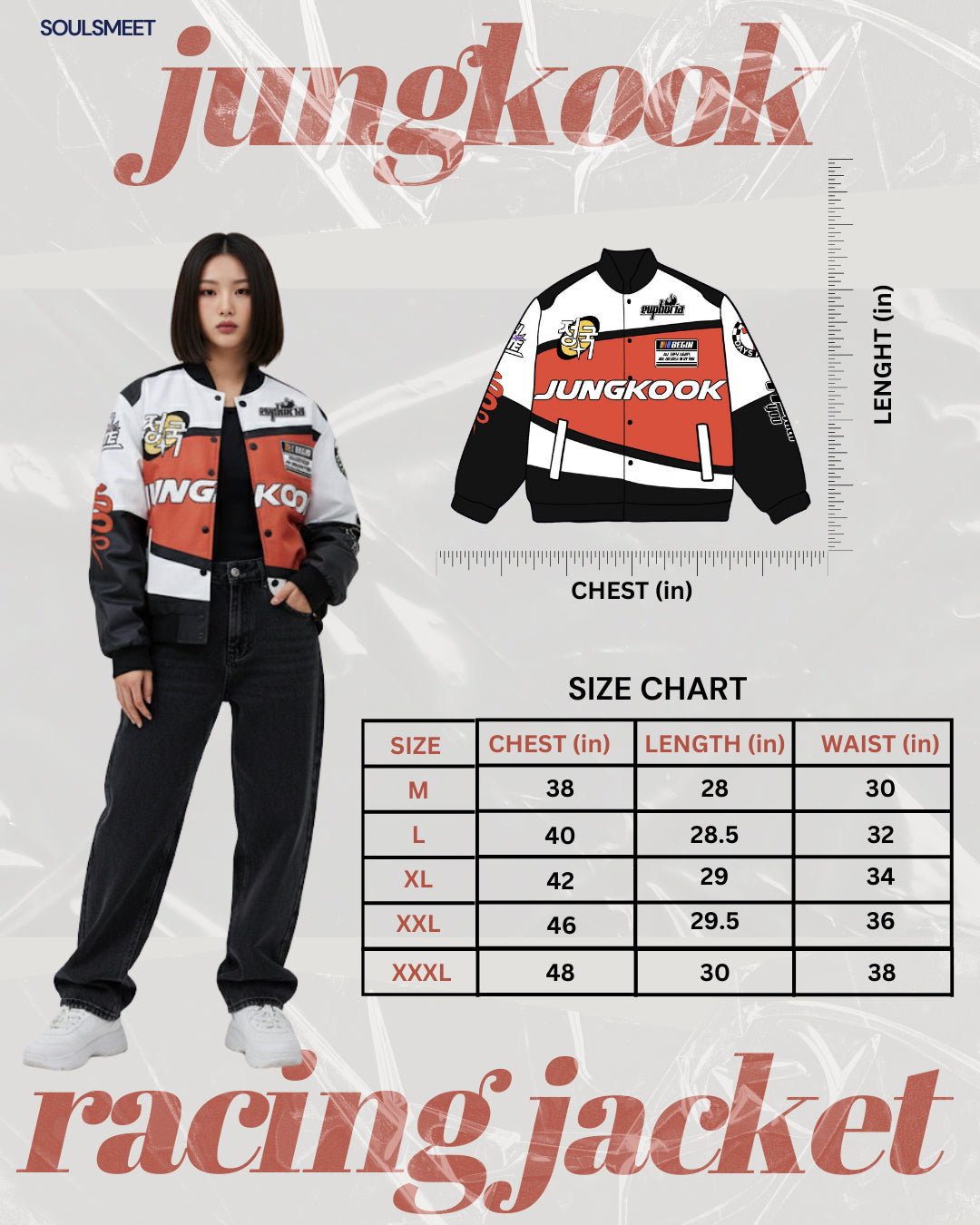 BTS Jungkook Racing Jacket Preorder
