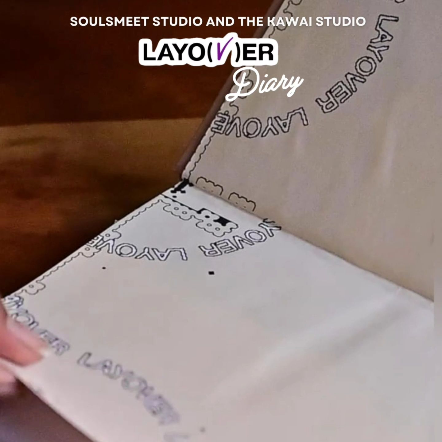 BTS V Layover Journal Diary