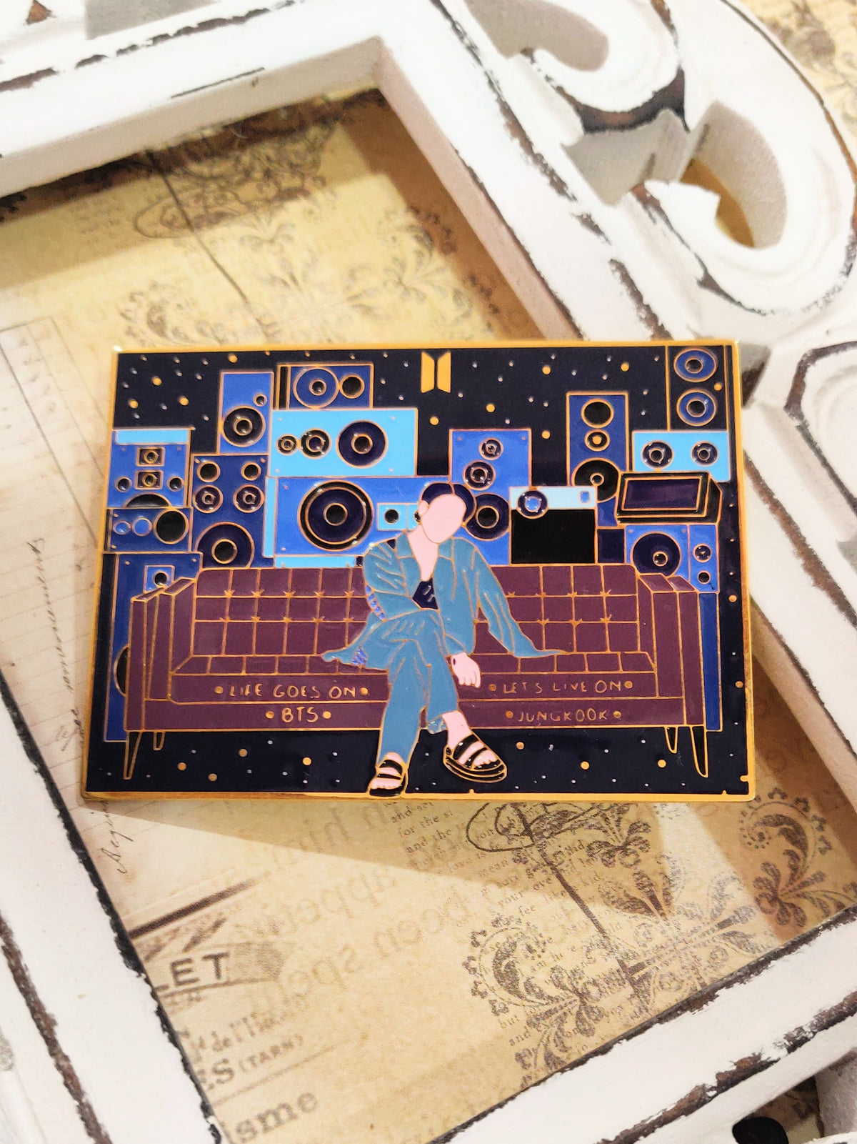 Jungkook BE Concept Pin