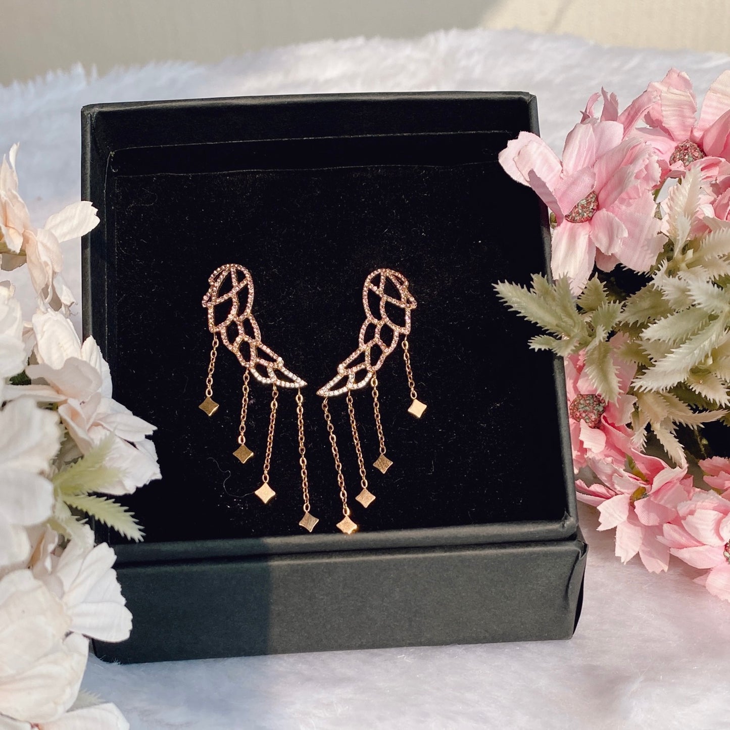BTS Black Swan Earrings