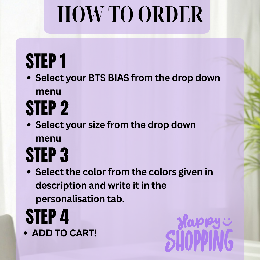 BTS Bias ALL /OT7 Member Sweatshirt