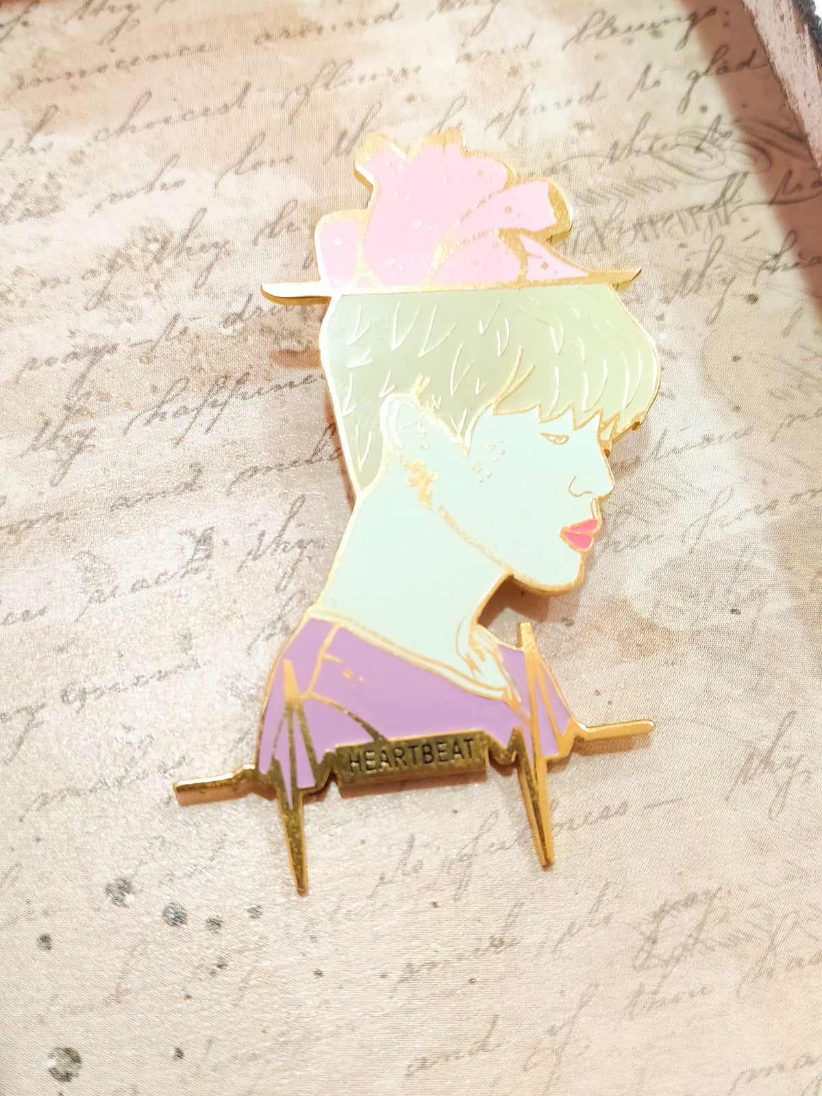 BTS Jimin Heartbeat Pin