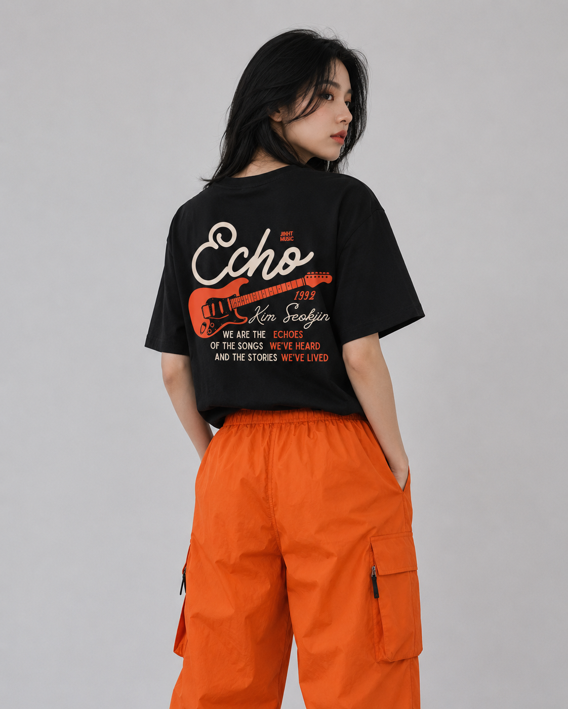 BTS Jin Echo Lyrics Tshirt