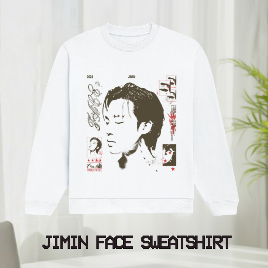 BTS Jimin FACE Sweatshirt
