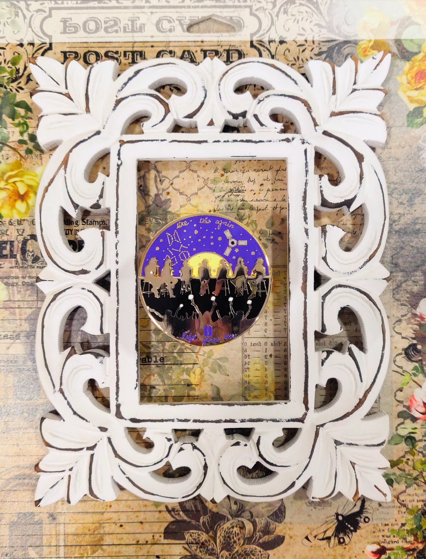 BTS Life Goes On Spinning Pin