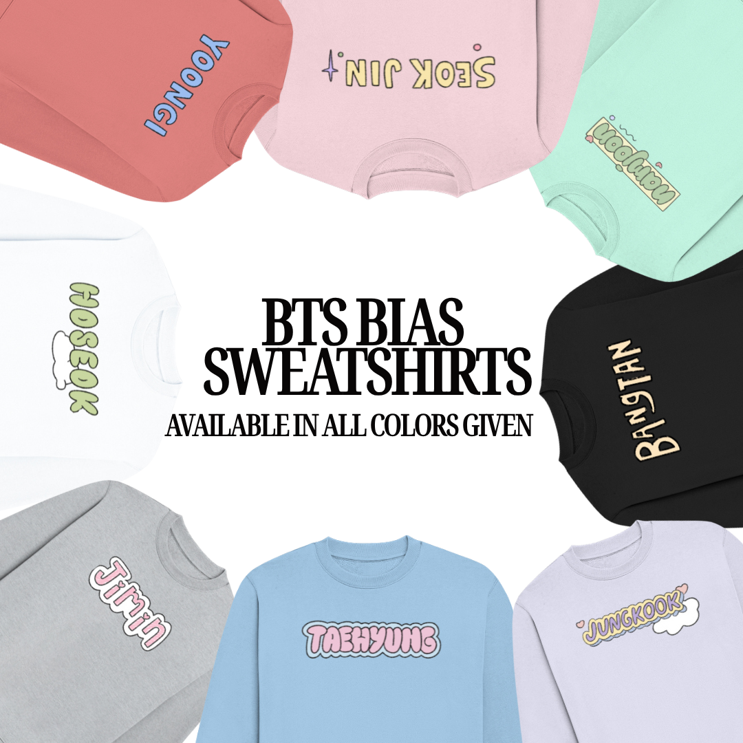 BTS Bias ALL /OT7 Member Sweatshirt