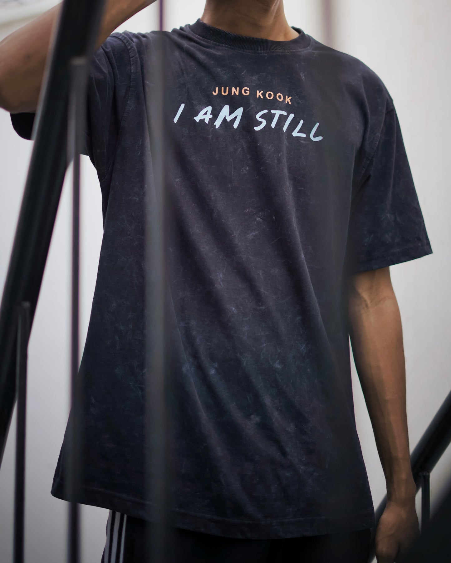 BTS Jungkook I Am Still OVERSIZE Acid Wash T-shirt