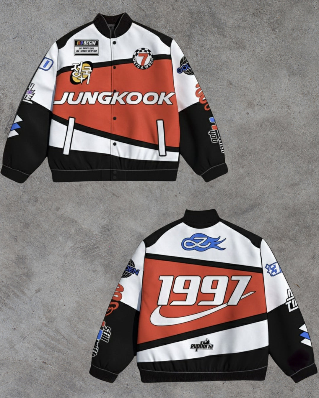 BTS Jungkook Racing Jacket Preorder