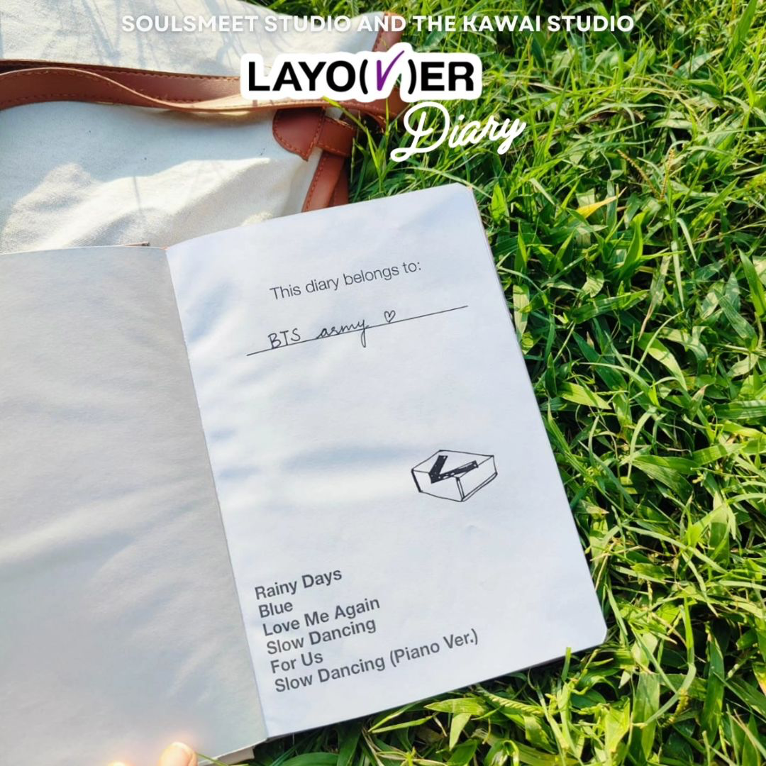 BTS V Layover Journal Diary