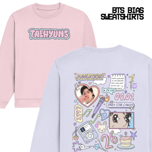 BTS Bias ALL /OT7 Member Sweatshirt