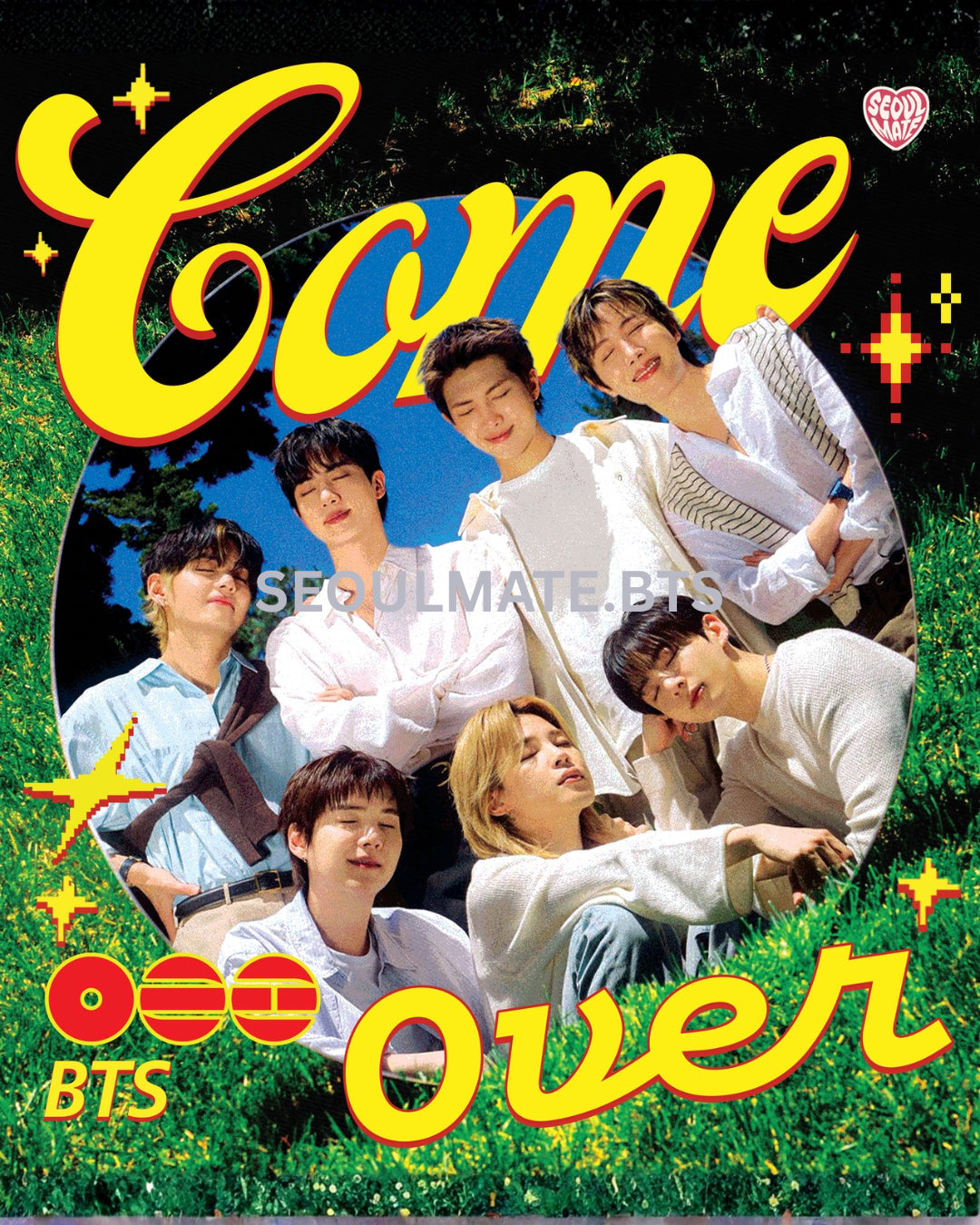 BTS OT7 Come Over Blanket Preorder