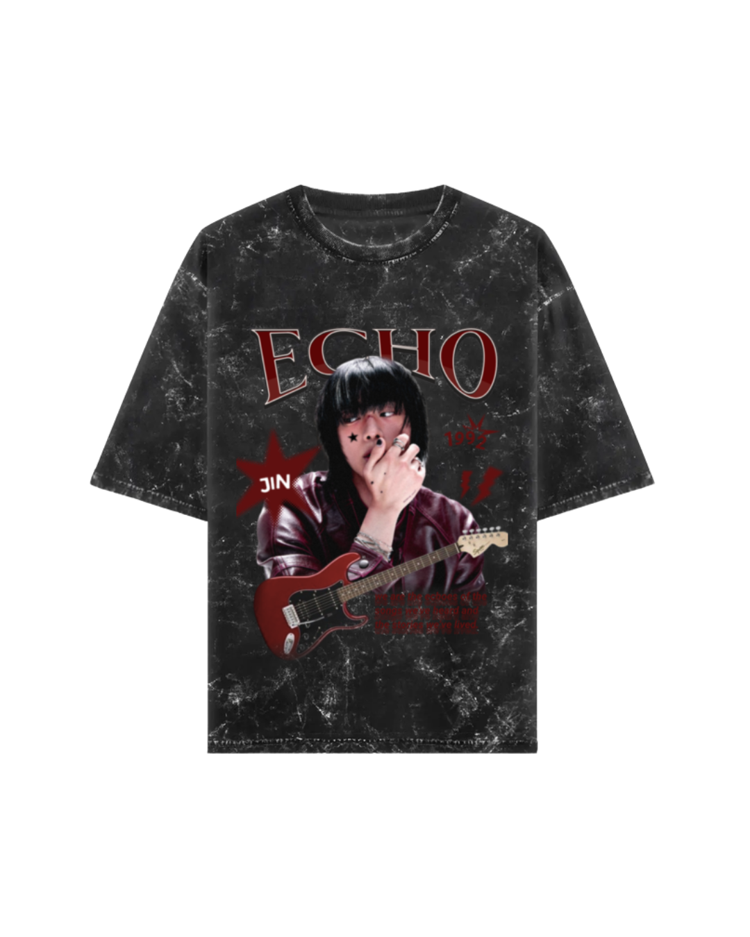 BTS Jin Echo Guitar Tshirt