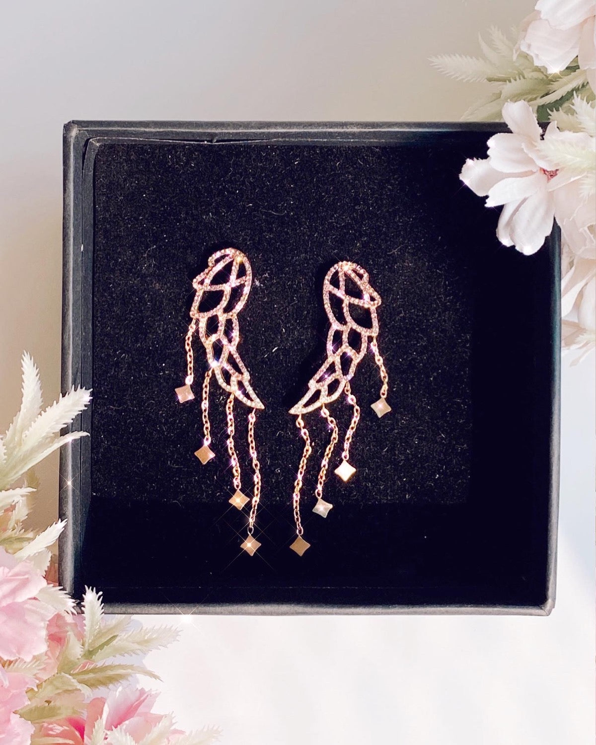 BTS Black Swan Earrings