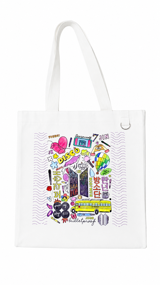 BTS Eras Tote Bag