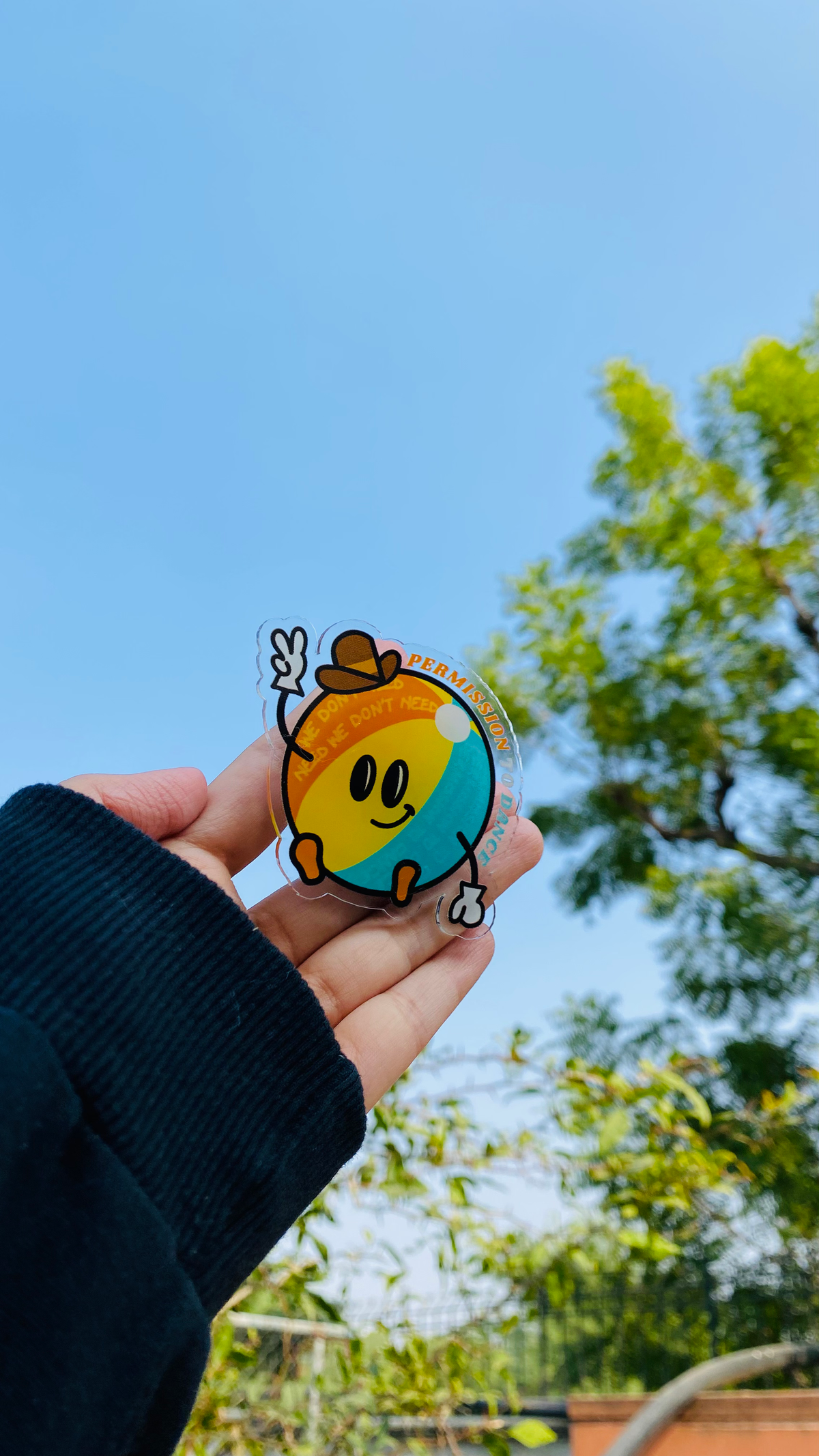 BTS Permission to Dance Ball Griptok/Keychain