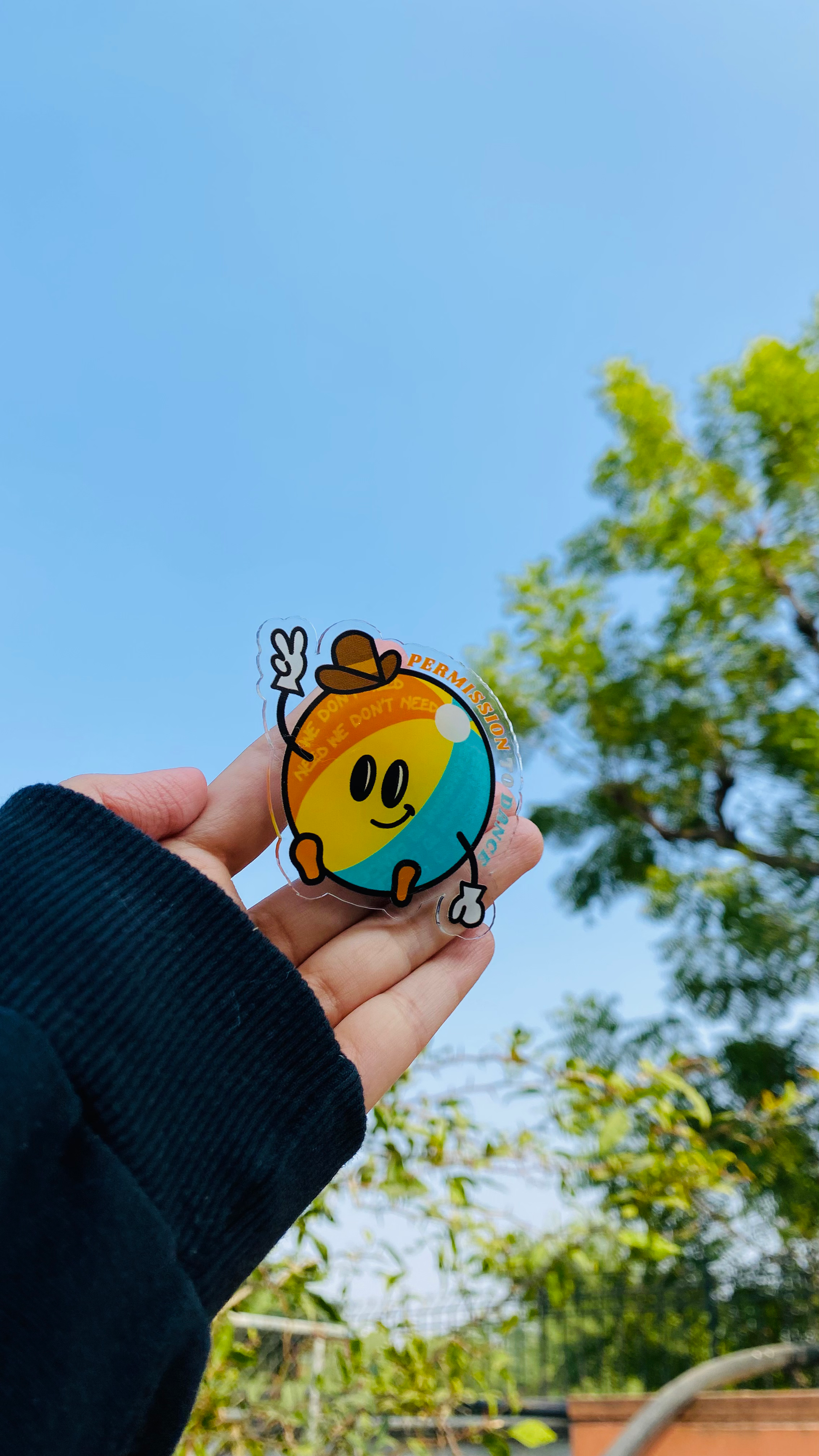 BTS Permission to Dance Ball Griptok/Keychain