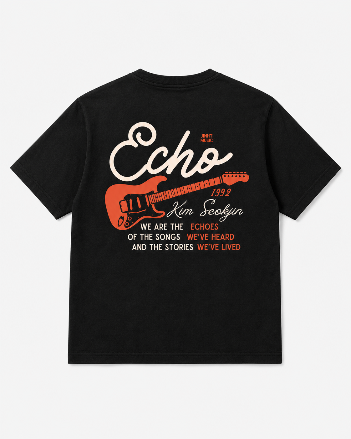 BTS Jin Echo Lyrics Tshirt