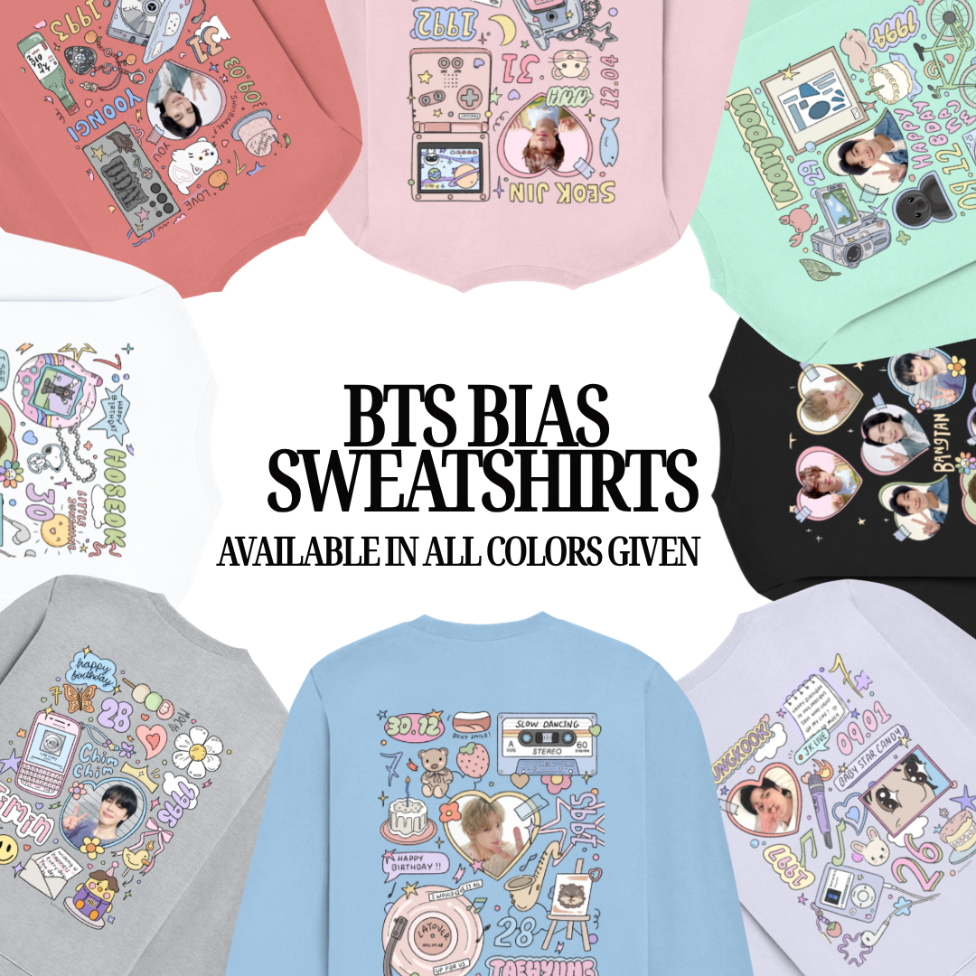 BTS Bias ALL /OT7 Member Sweatshirt