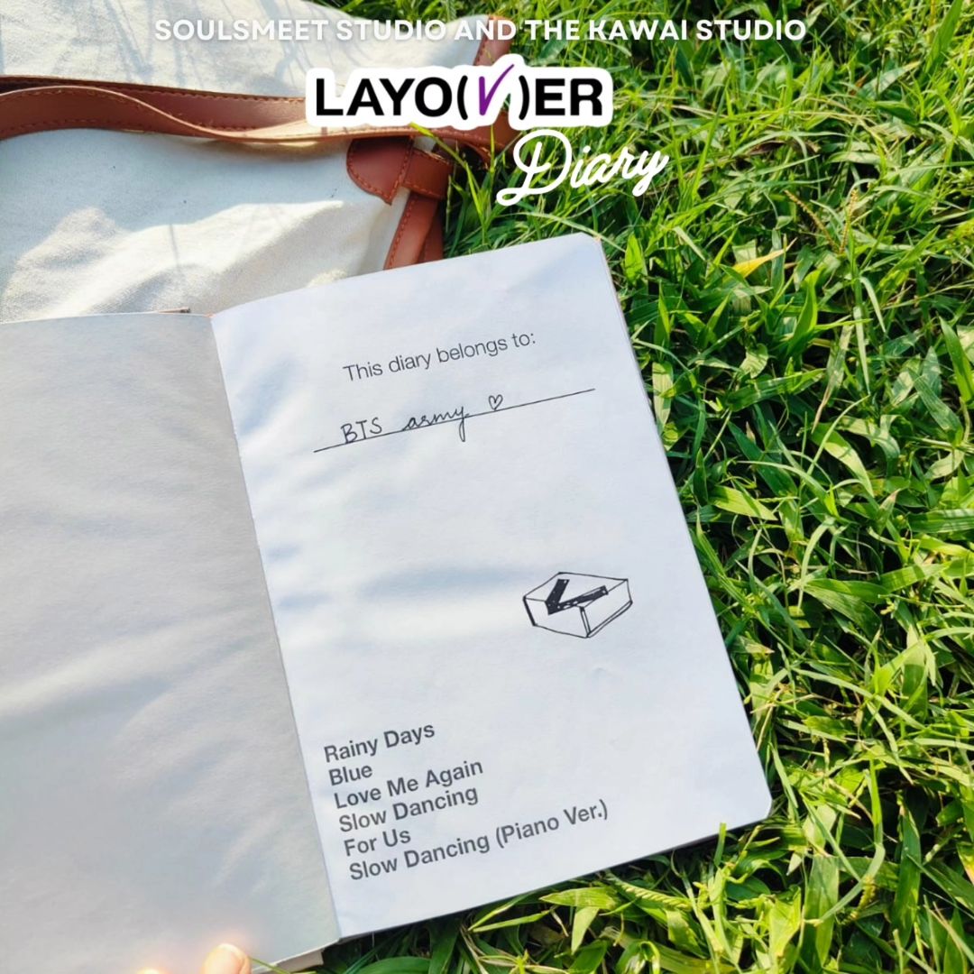 BTS V Layover Journal Diary