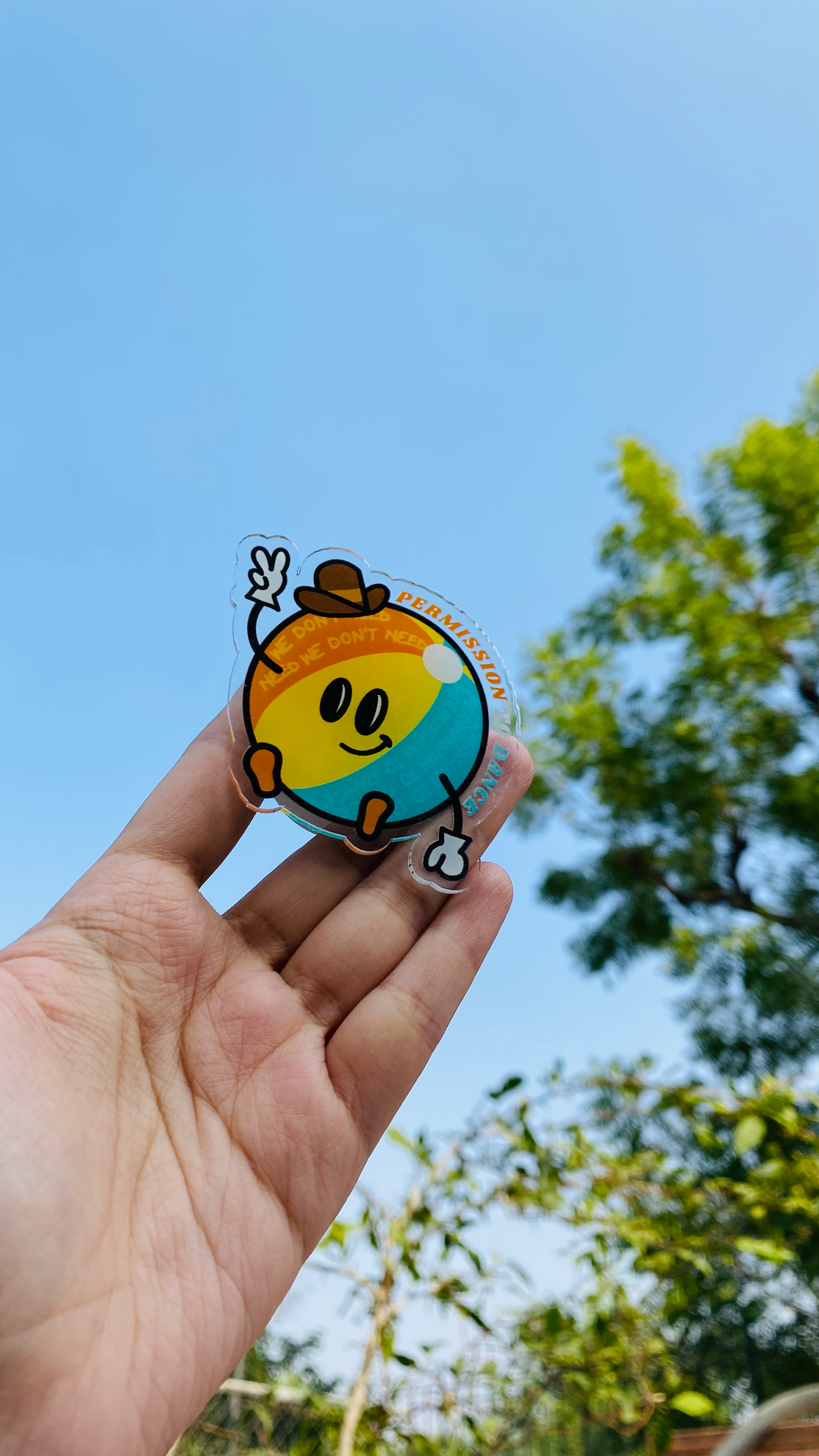 BTS Permission to Dance Ball Griptok/Keychain