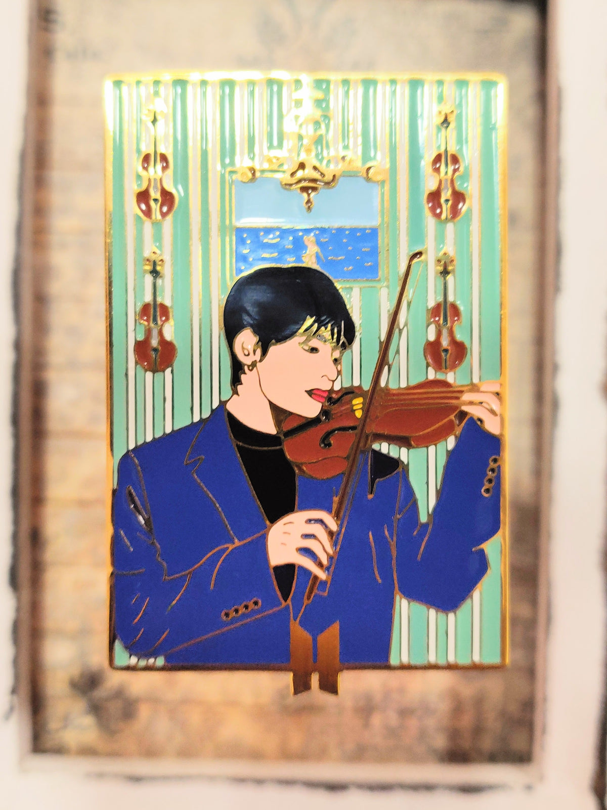 Taehyung BE Concept Pin