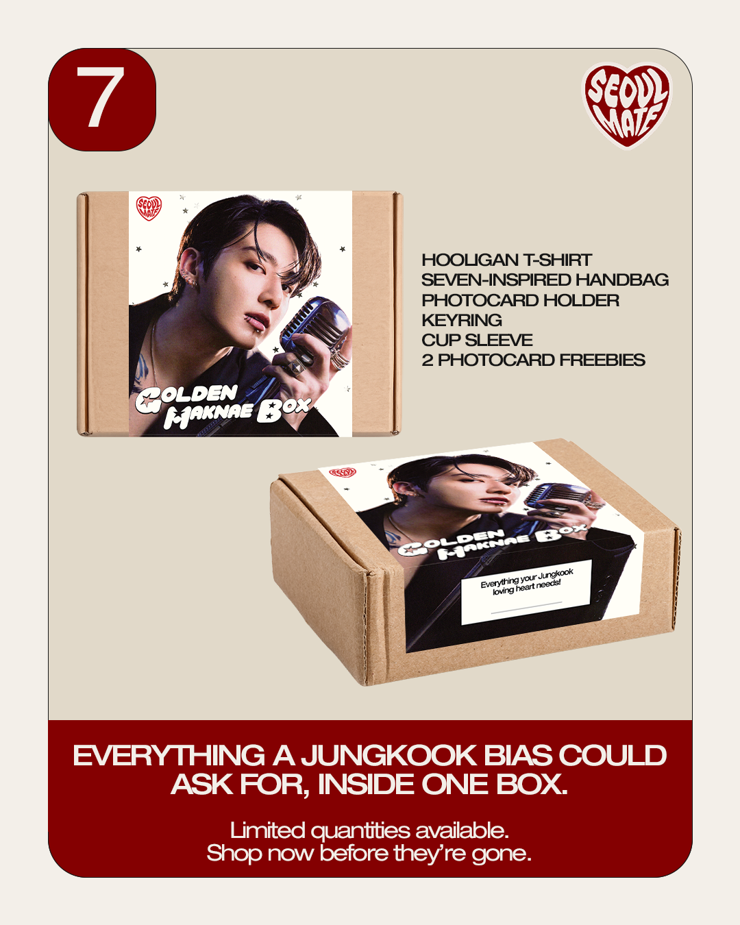 Jungkook Bias Box for Army Preorder